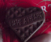 heart chocorate